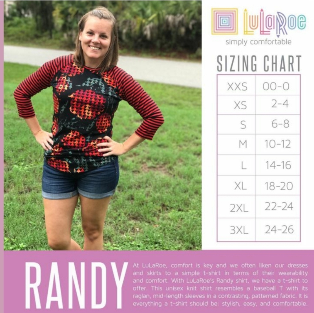 🌟NWT🌟 Fun LuLaRoe Randy Top - Picture 5 of 5